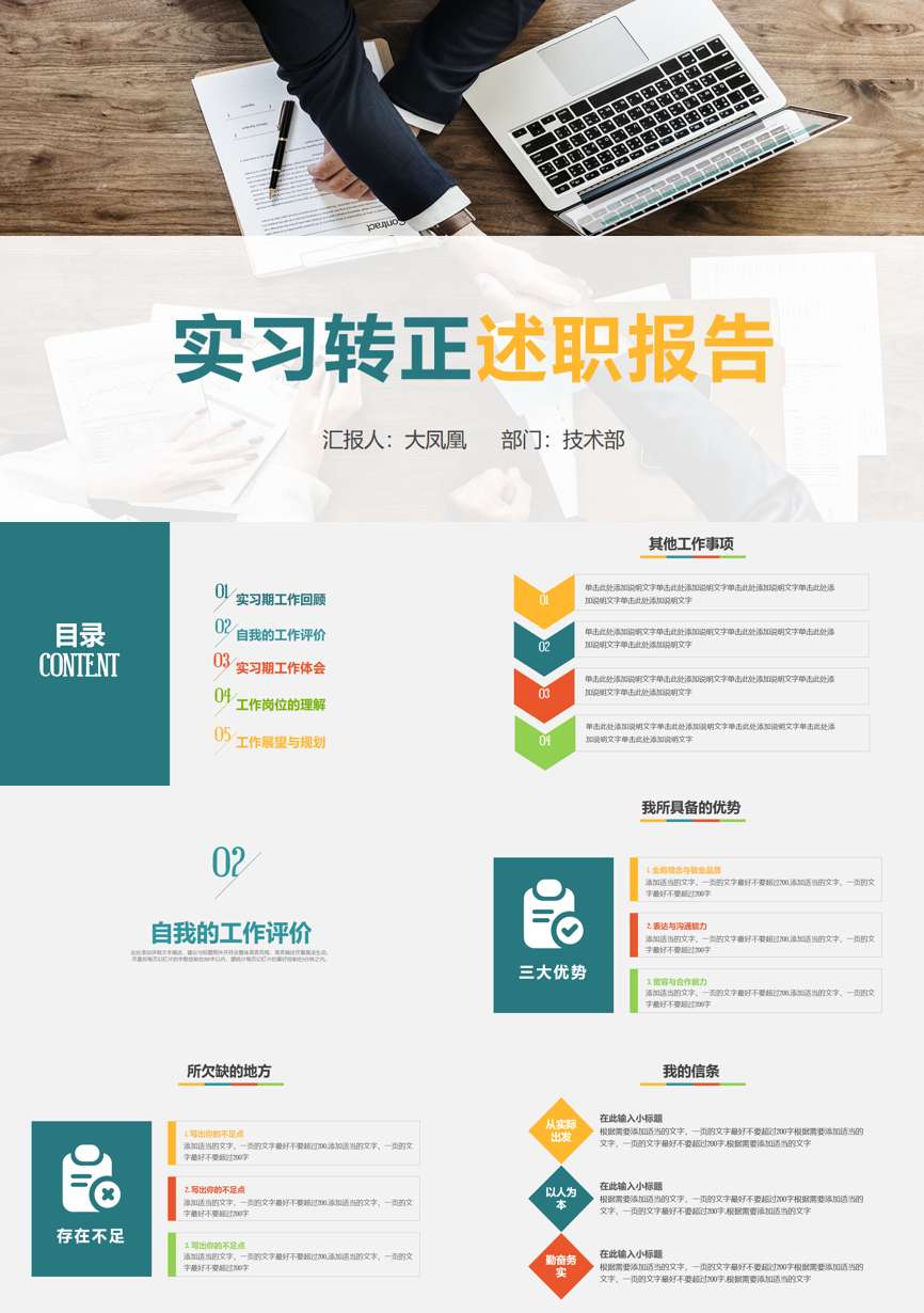 述职PPT (59)述职报告PPT模板